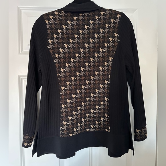 NWOT* Exclusively Misook zip-up sweater - Size Small Petite - Picture 5 of 5